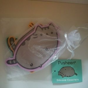 Pusheen silicone coasters -3 pack - Box Exclusive